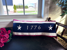 1776 BOLSTER PILLOW 10X20 *NEW* AVAIL MARCH 2026